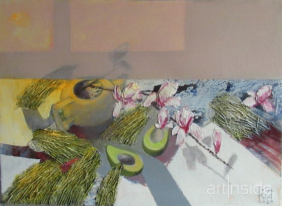 z cyklu ROLETY   "kawałki światła"